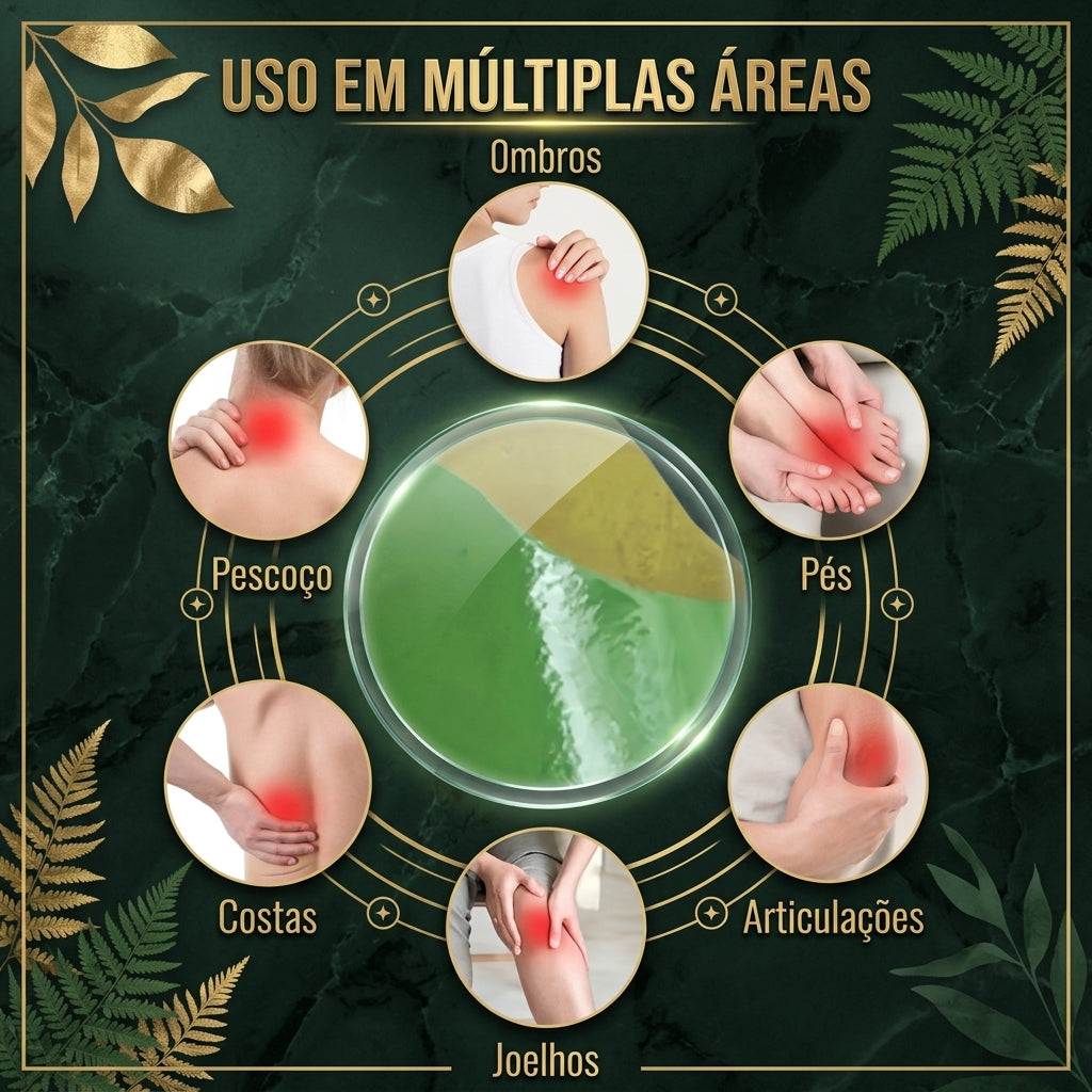 Adesivo Térmico para dres nos Joelhos, Ombros e Pescoço