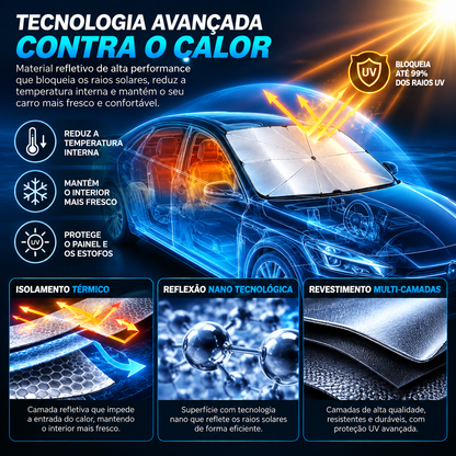 SOMBRITE TELESCÓPICO PARA CARRO