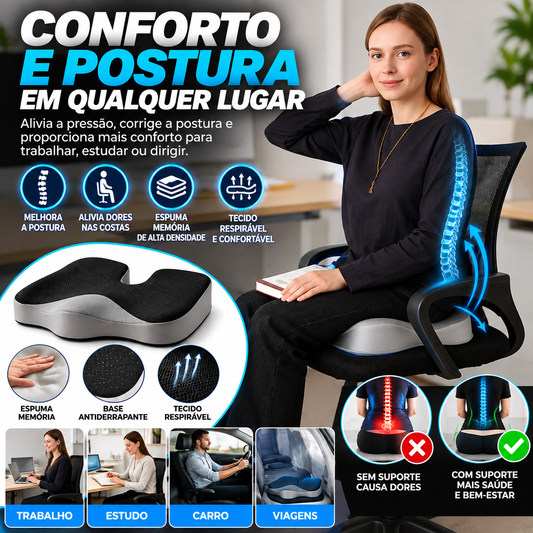 ALMOFADA ORTOPÉDICA COM ESPUMA VISCOELÁSTICA