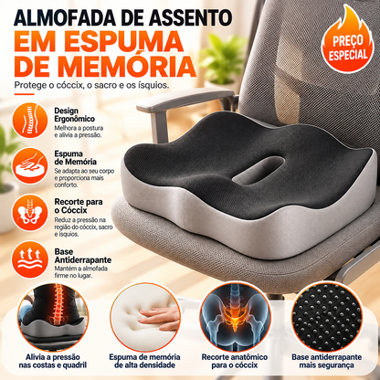 ALMOFADA ORTOPÉDICA COM ESPUMA VISCOELÁSTICA